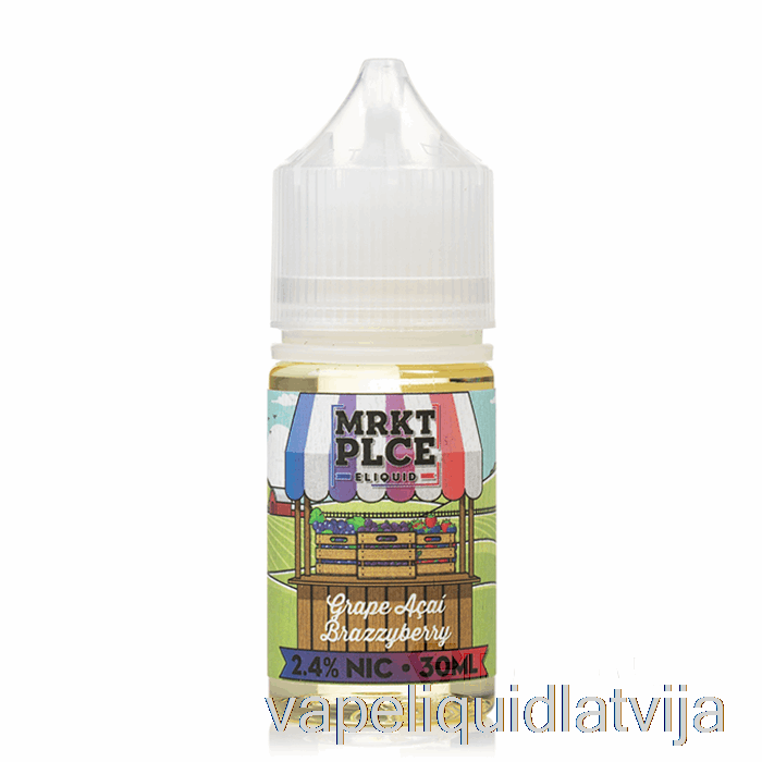 Brazberry Grape Acai - Mrkt Salts - 30ml 24mg Vape šķidrums